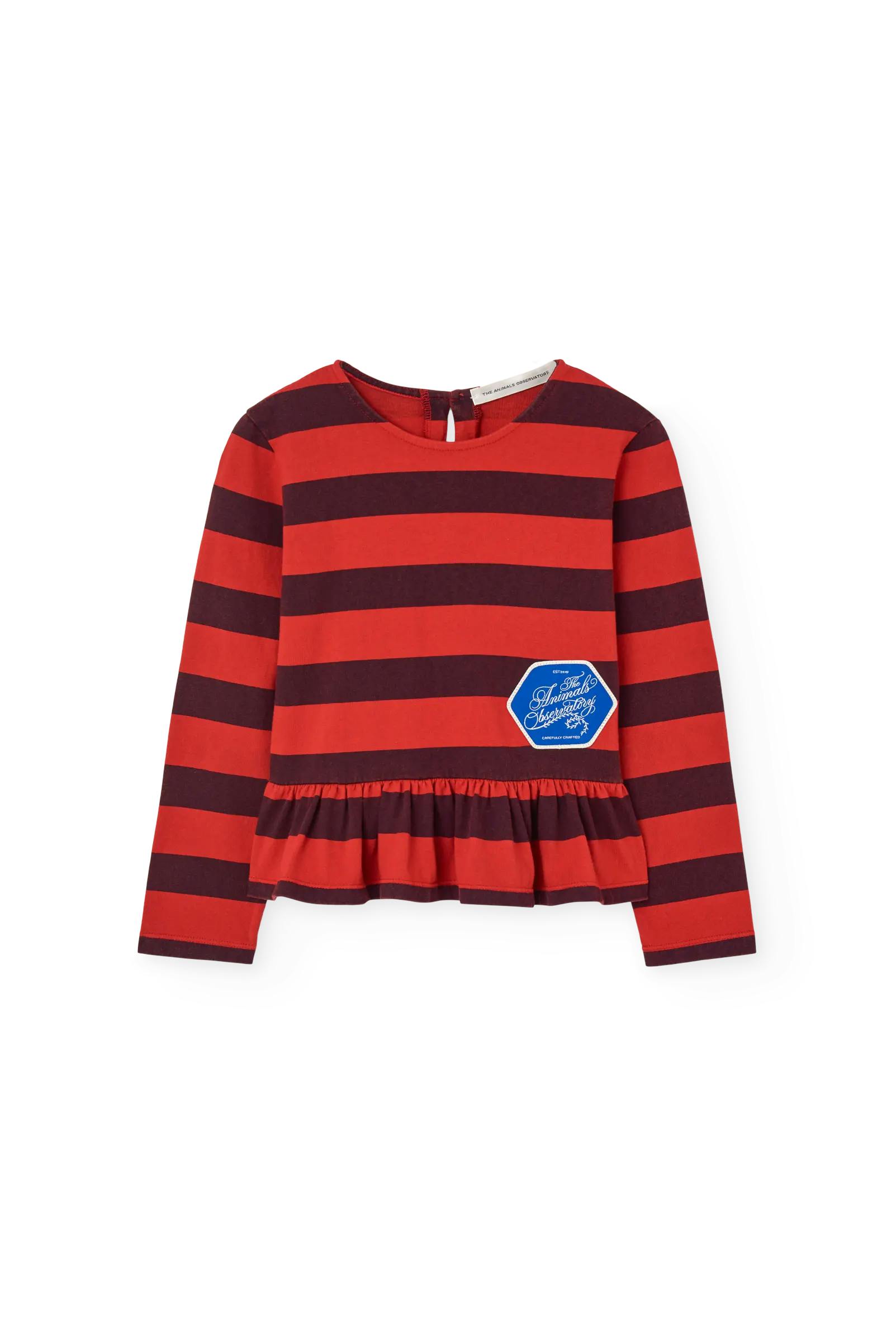 Striped Scamper Long Sleeve T-shirt