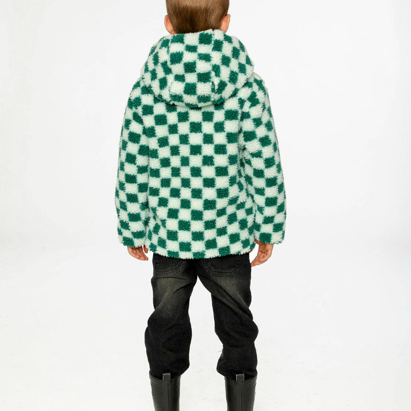 Reversible Mid-Season Jacket Forest Green