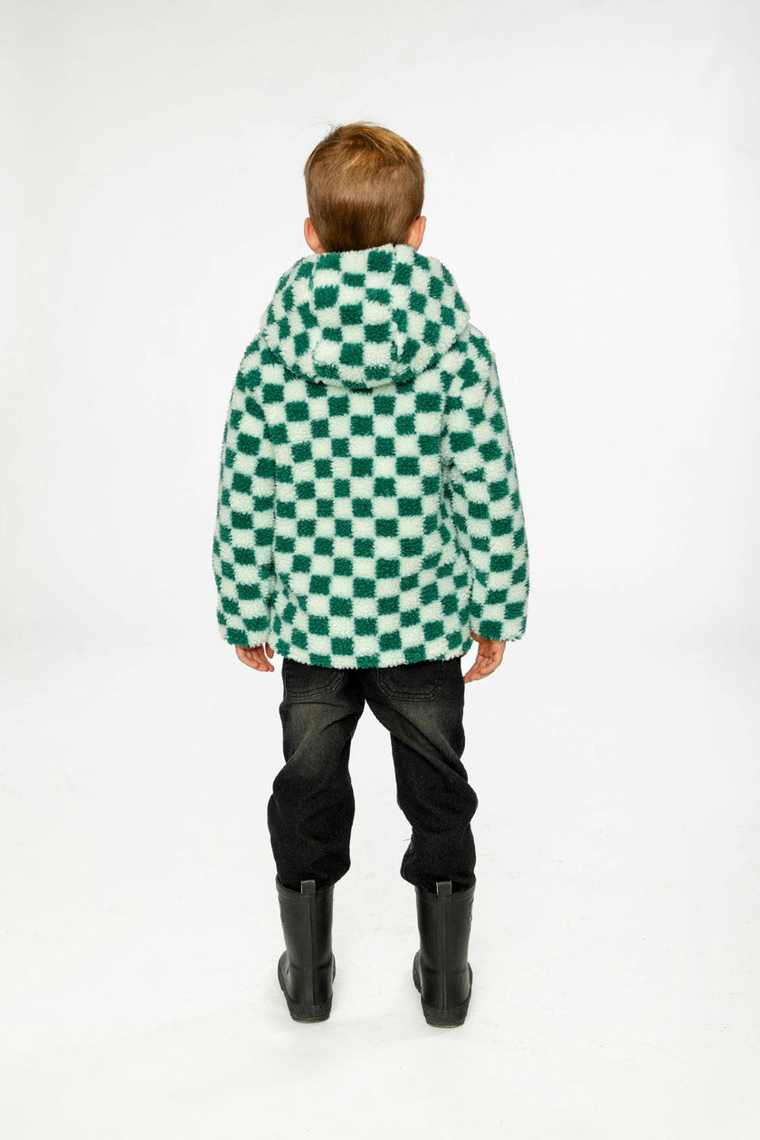 Reversible Mid-Season Jacket Forest Green