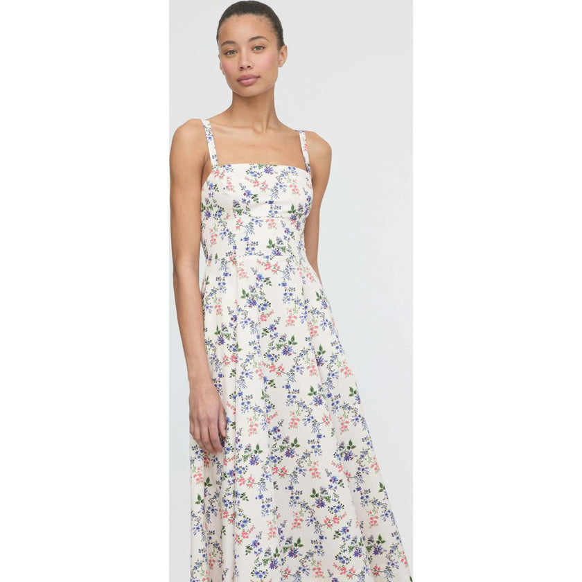 The Margot Dress - Pink Scallop Bow Chintz