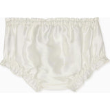 Ivory Manon Silk Ceremony Baby Girl Bloomers