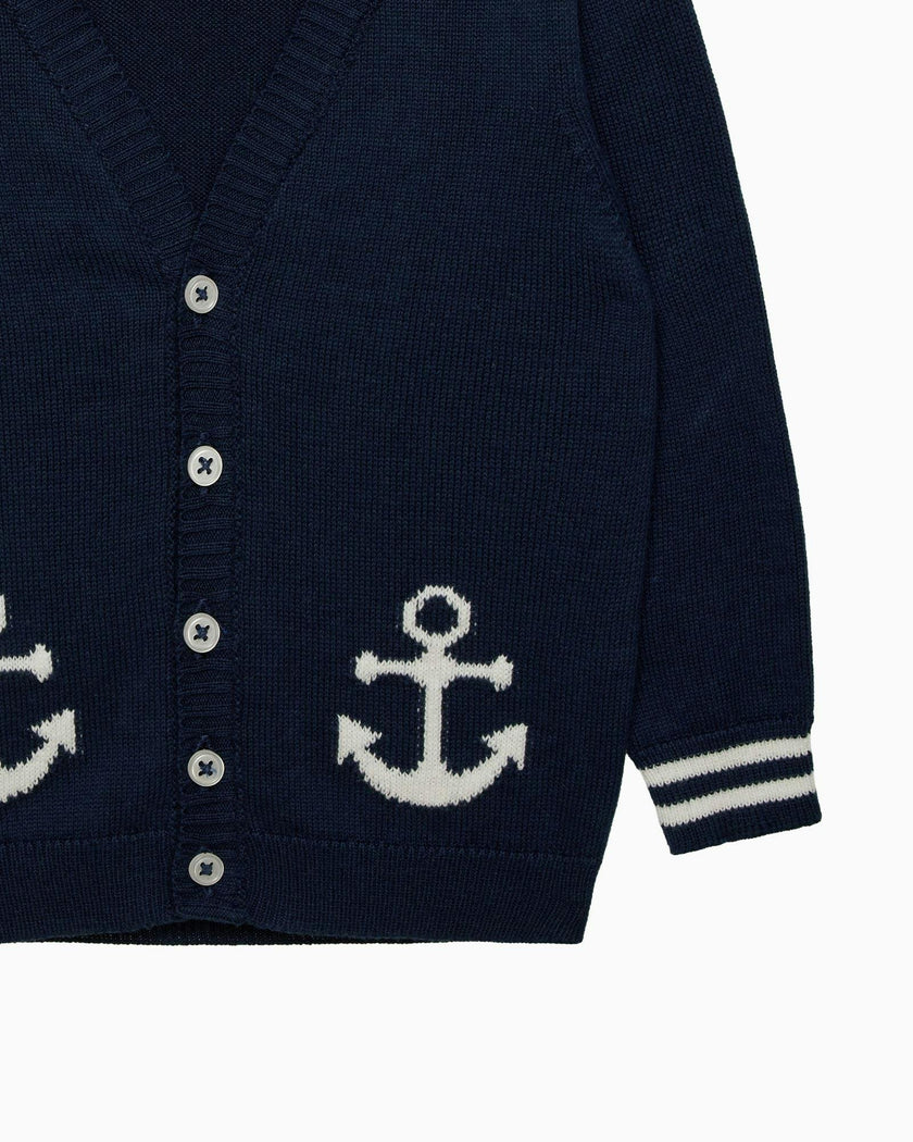 Baby Anchor Cardigan