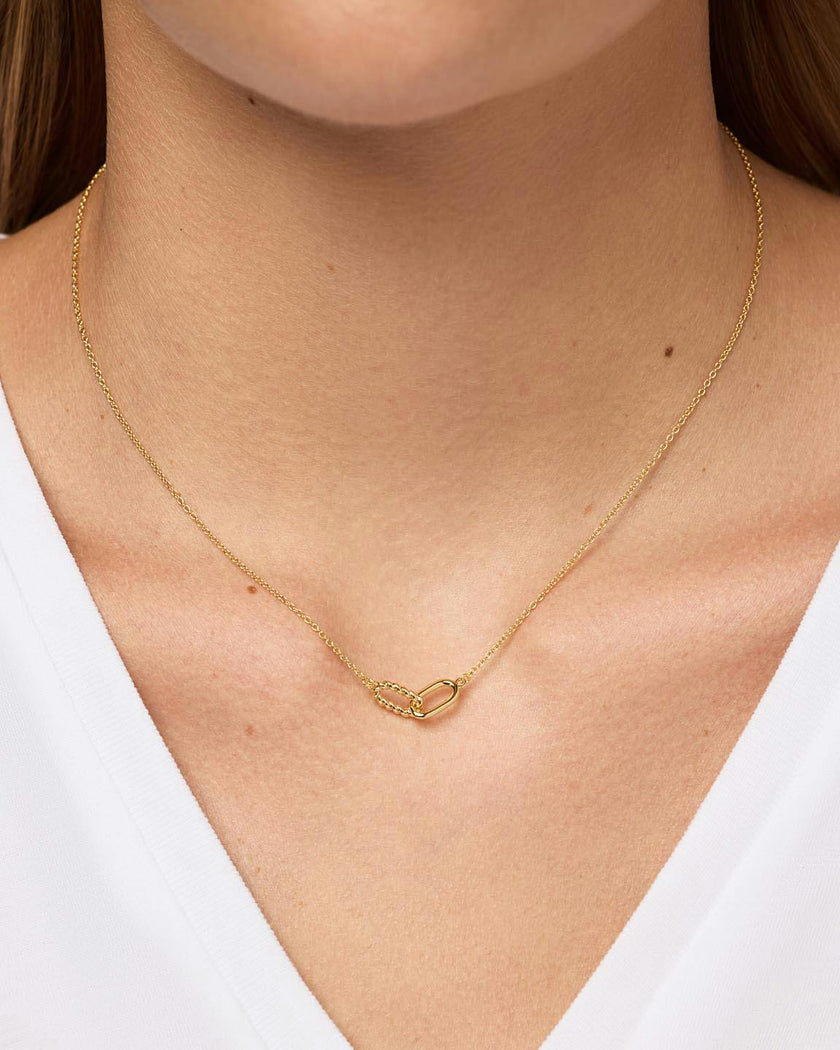 Gold Pendant Necklace - Juniper