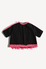 TOULA TIERED RUFFLE BLOUSE