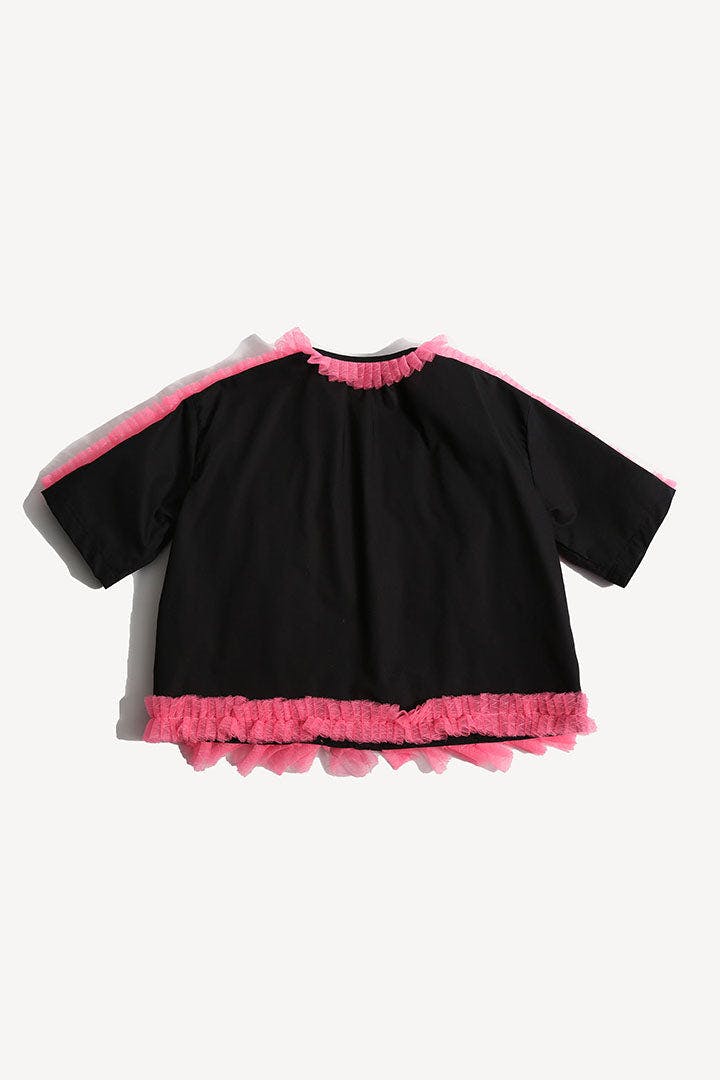 TOULA TIERED RUFFLE BLOUSE