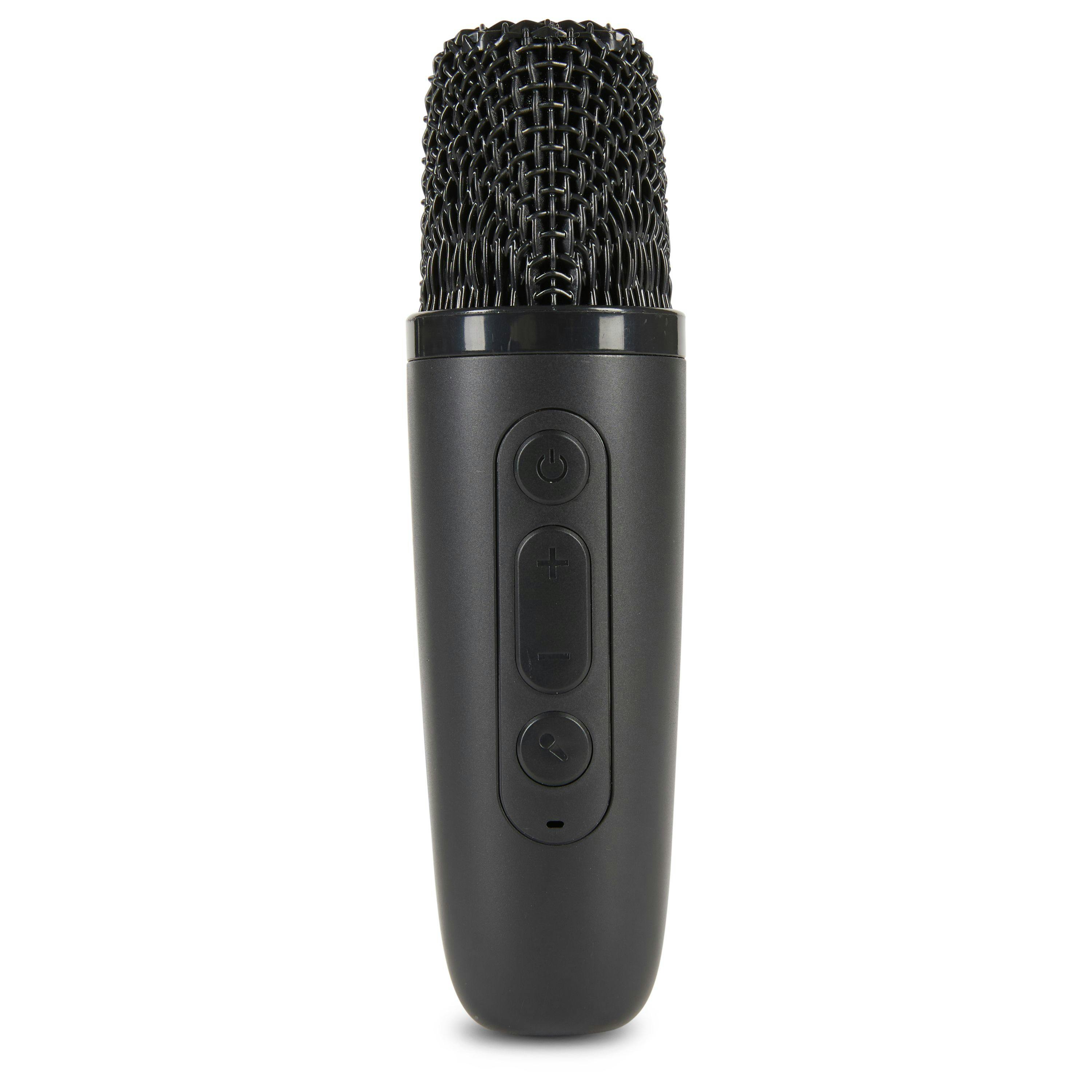 Rock Star Karaoke -Guitar Speaker & Microphone Combo - Black
