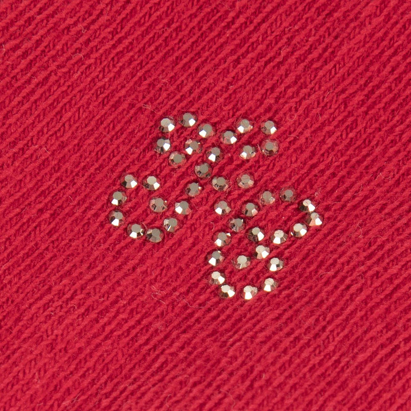 TARTINE ET CHOCOLAT Classic Ribbed Tights - Red