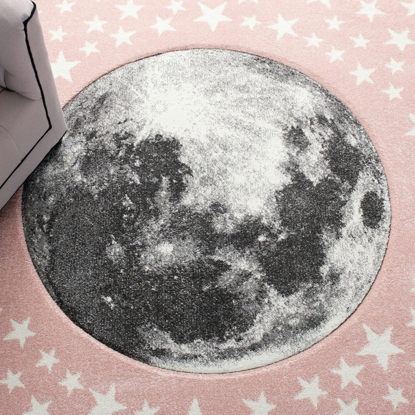 Carousel Kids Buzz Rug, Pink