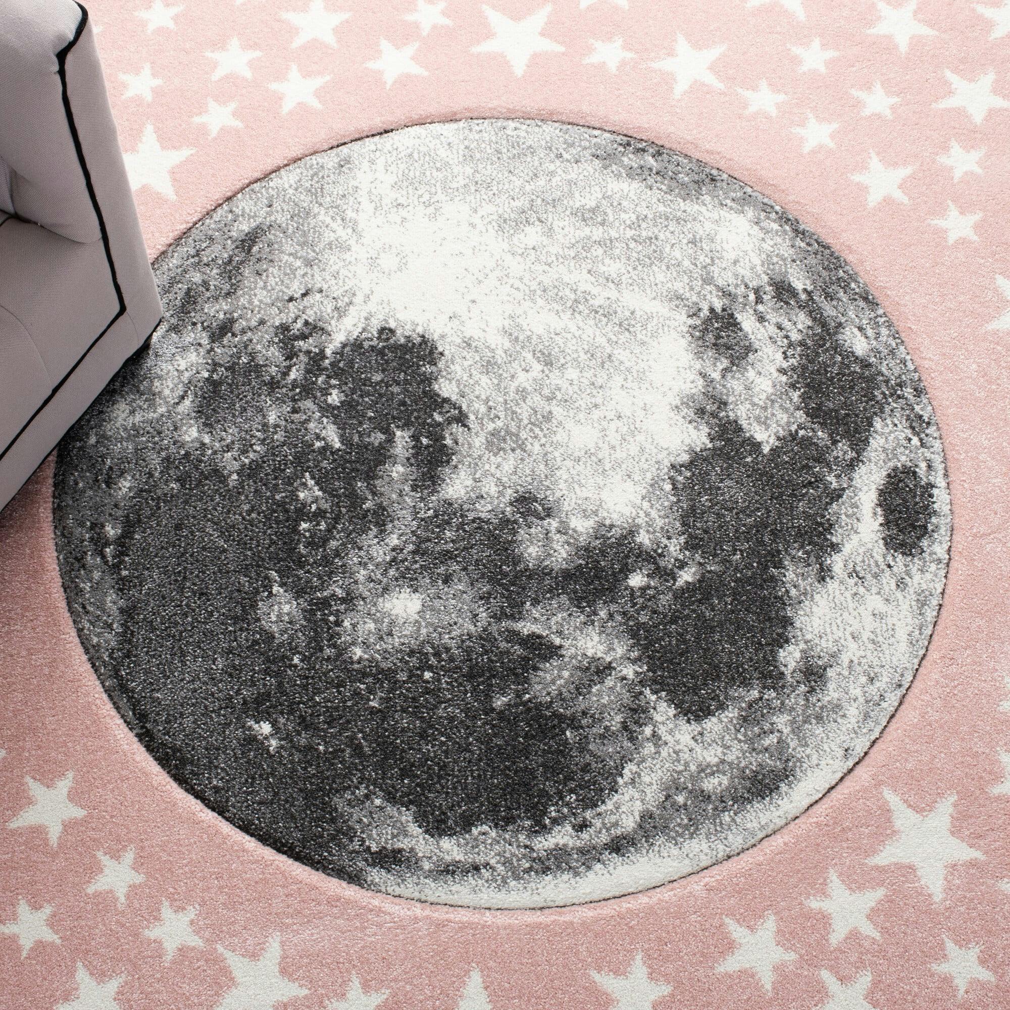 Carousel Kids Buzz Rug, Pink