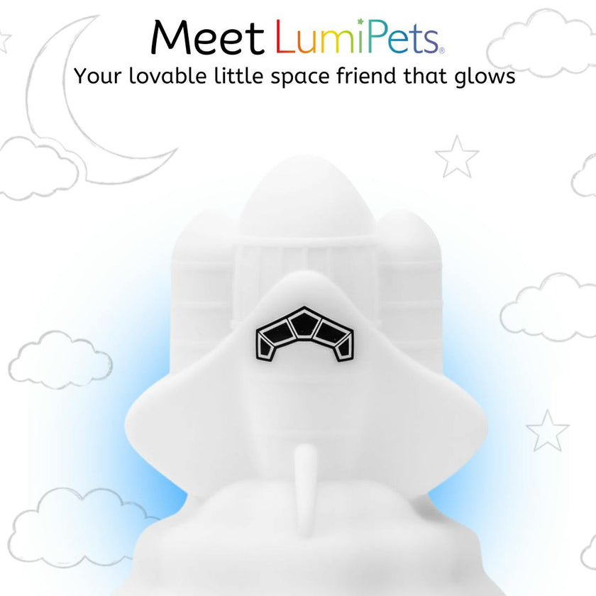 LumiPets Rowdy the Rocket Silicone Night Light