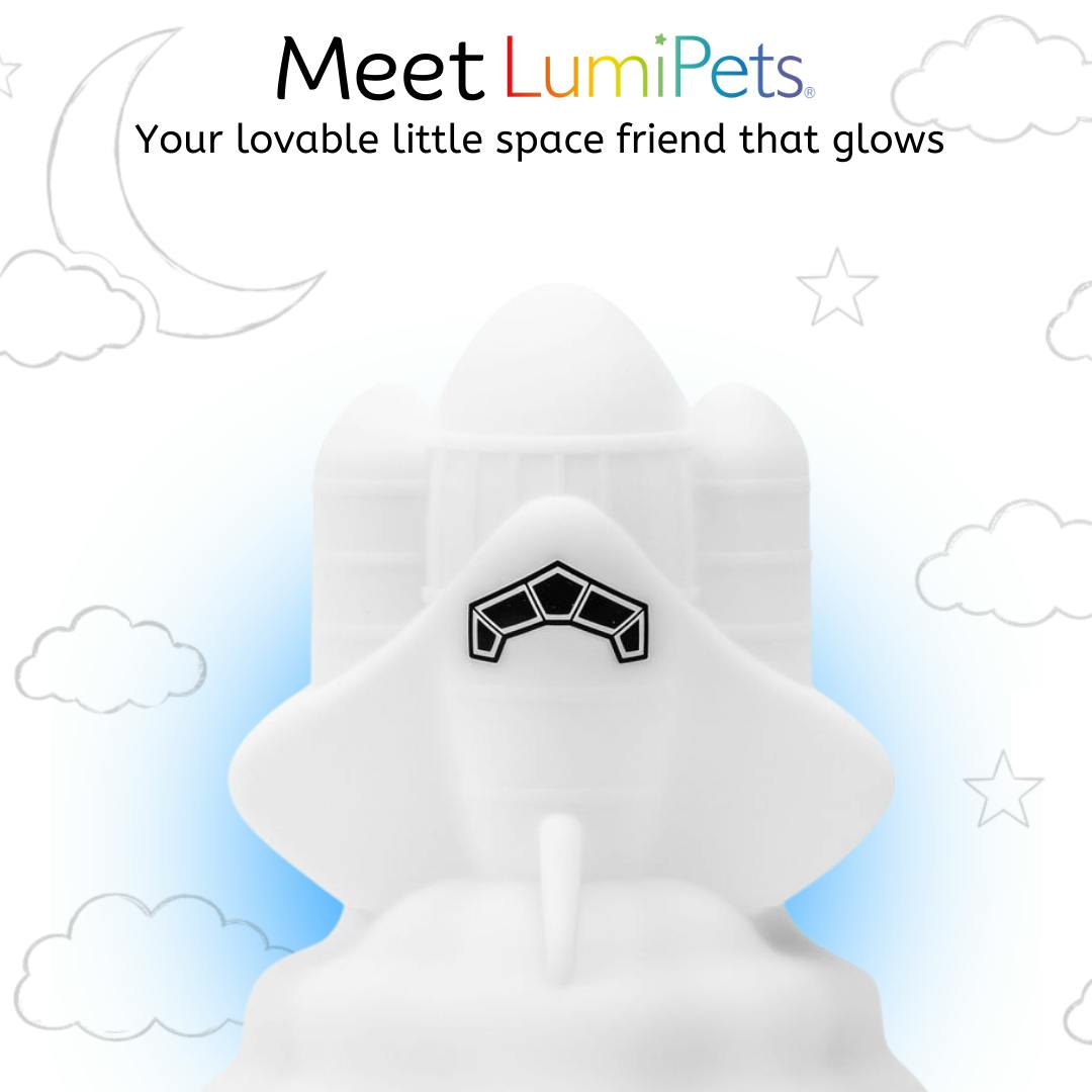 LumiPets Rowdy the Rocket Silicone Night Light