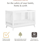 Scoot 3-in-1 Convertible Crib with Toddler Bed Conversion Kit