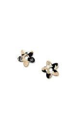 Petite Flower Charms in Abalone