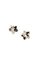 Petite Flower Charms in Abalone