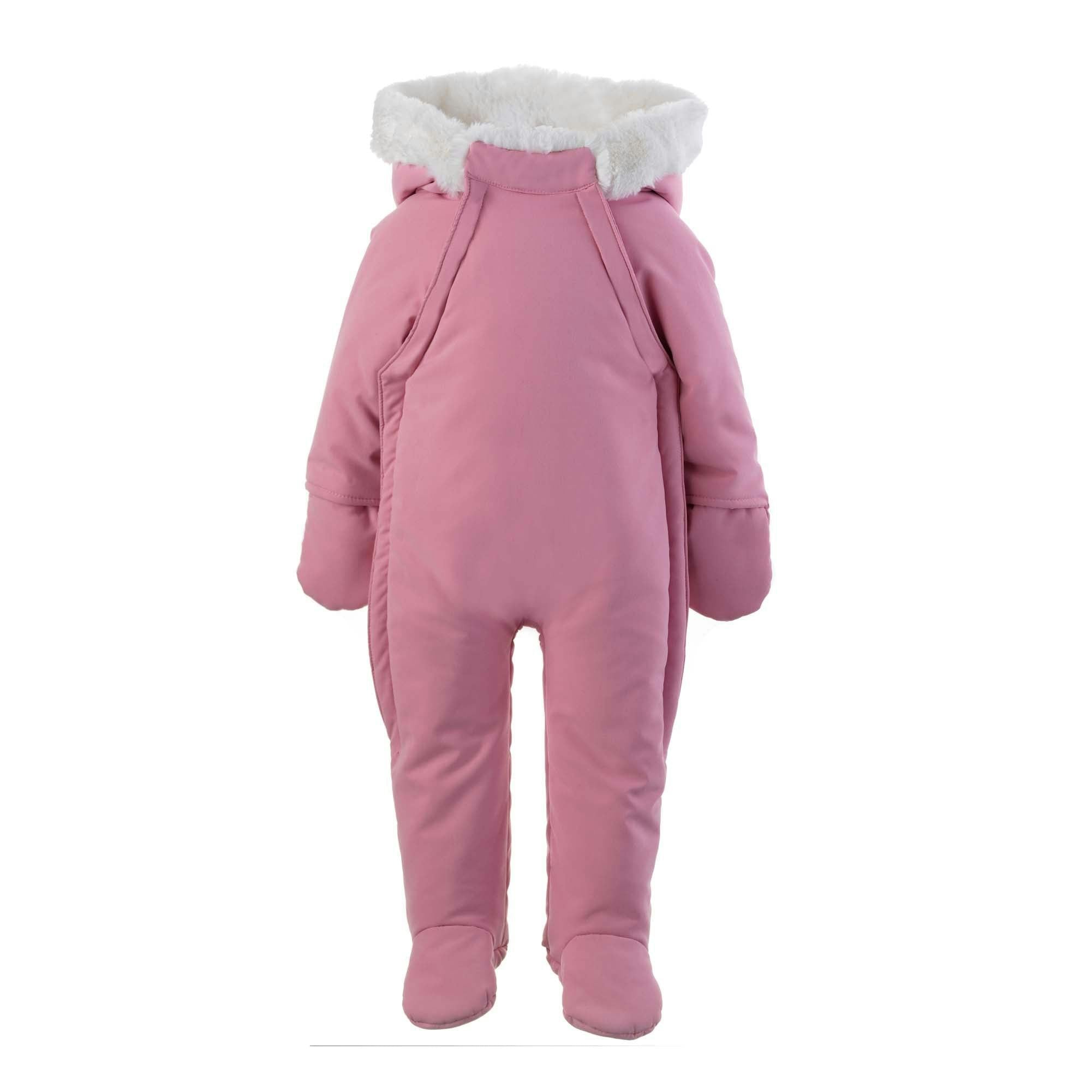 Faux Fur Trim Snowsuit