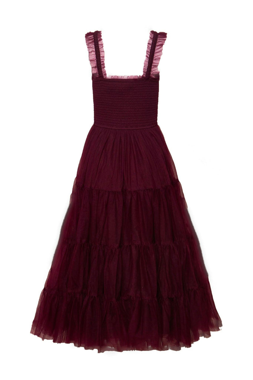 Destiny Dress in Burgundy