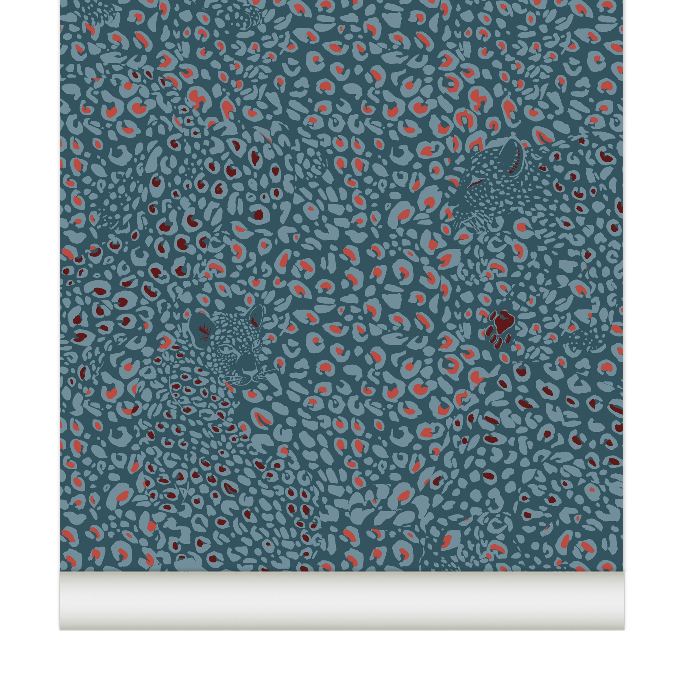 Papier peint CHEETAH coloris Encre
