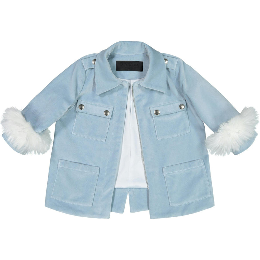 Hannah Coat - Light Blue