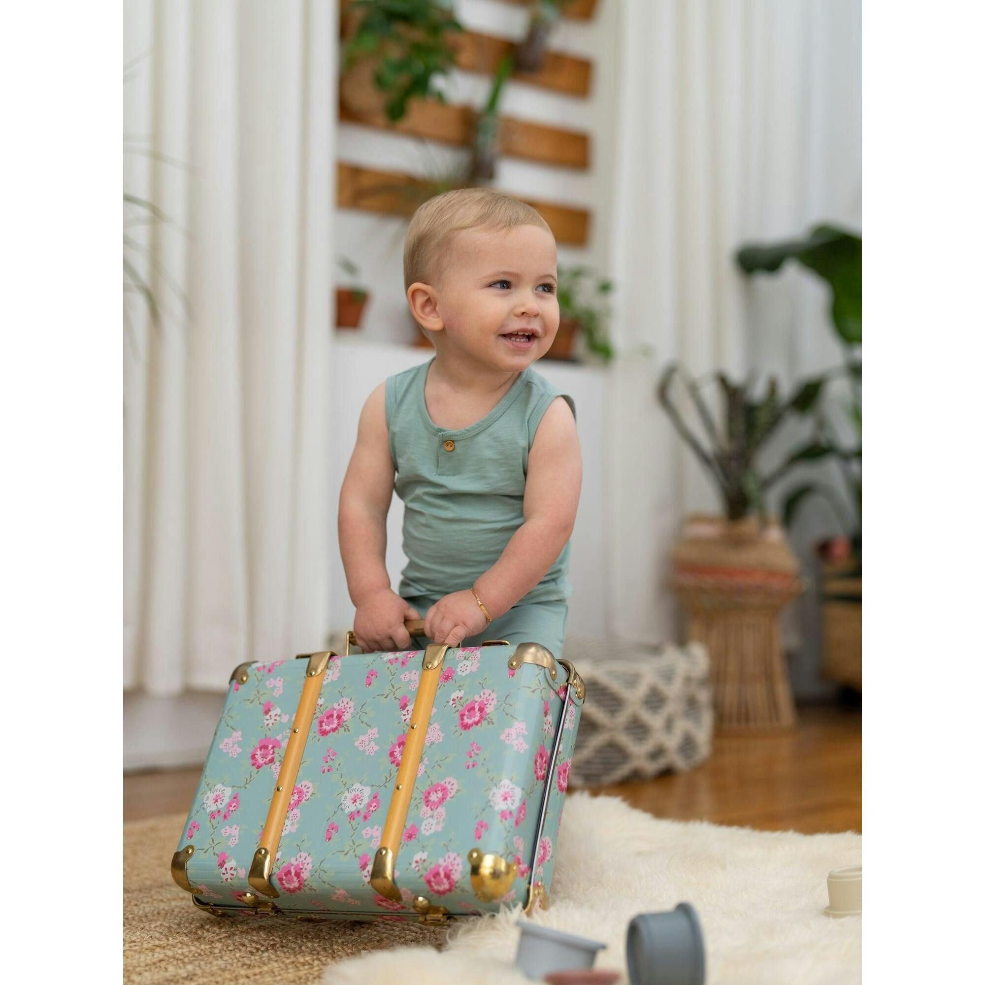 Button Tank & Short Set