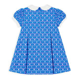 Floral Dress with Flower Ties