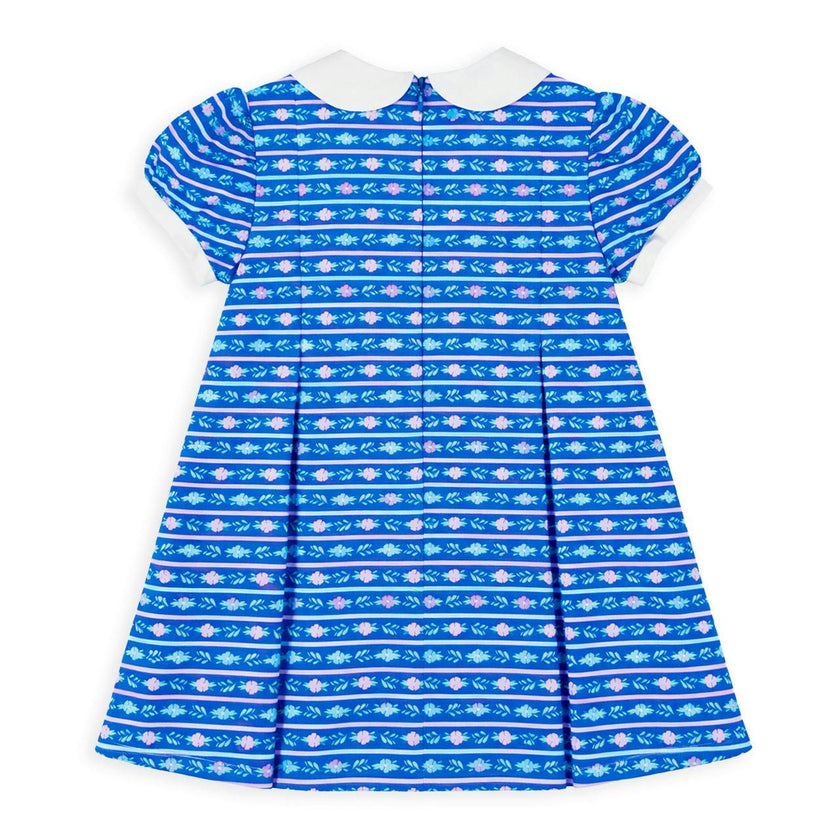 Floral Dress with Flower Ties