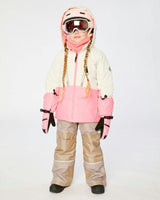 Two Piece Teknik Snowsuit Off-White And Pink