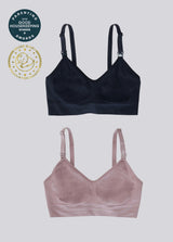 Award-Winning Seamless Nursing + Pumping Bra 2-Pack