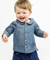 Jefferson Baby Shirt, Denim