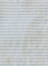 Walker Terry Romper - Blue & White Stripe
