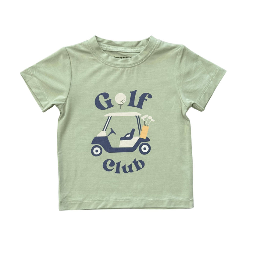 Boy's Short Sleeve Tee in Golf Club