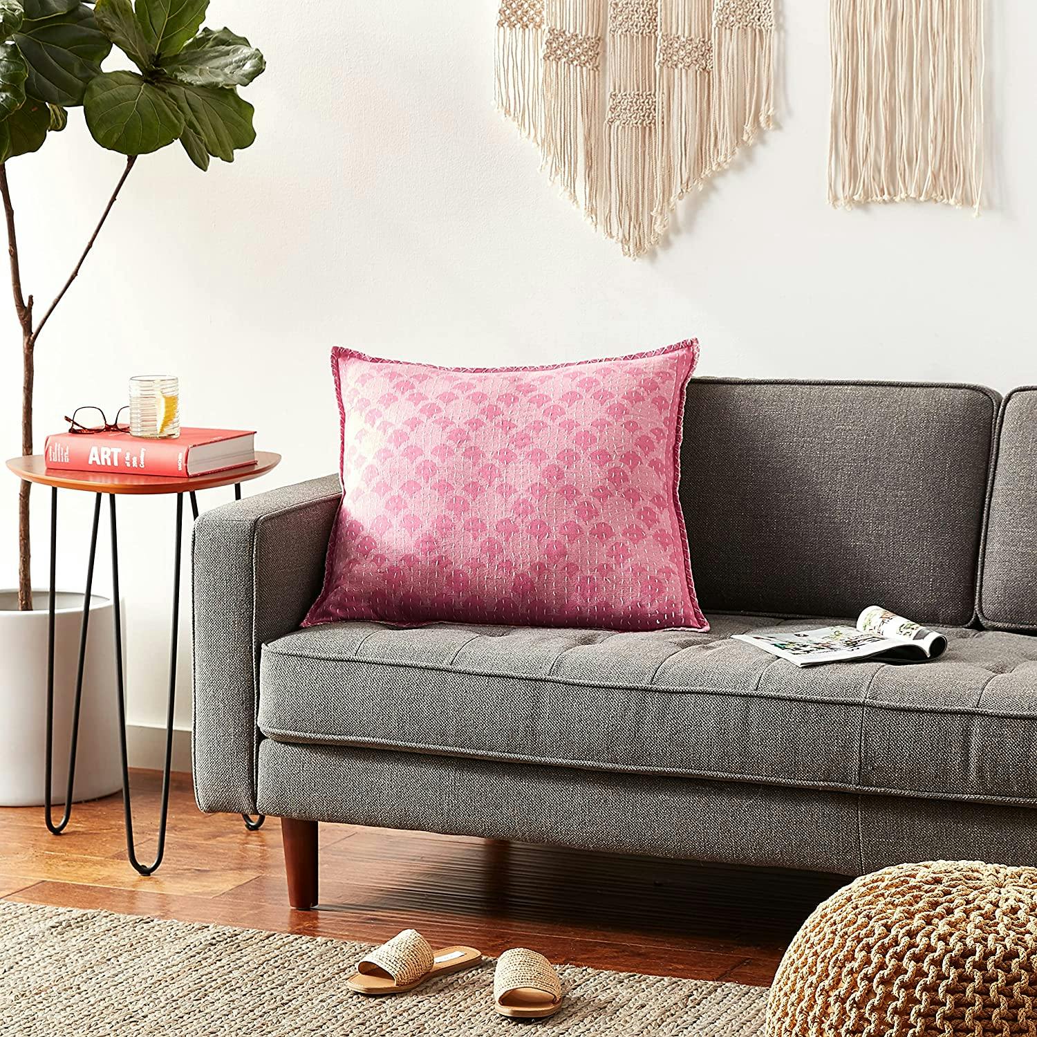 Cotton Square Pillow