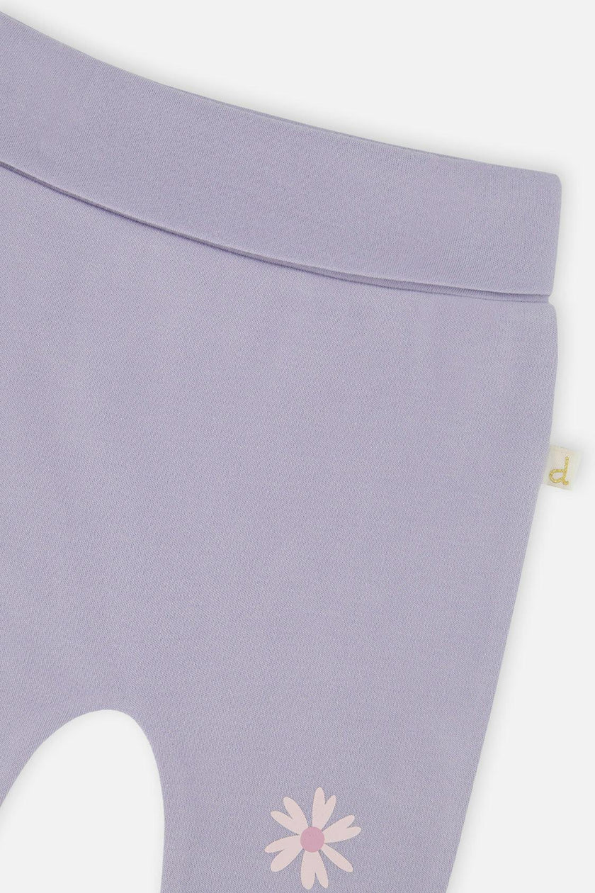Organic Cotton Evolutive Pants Violet