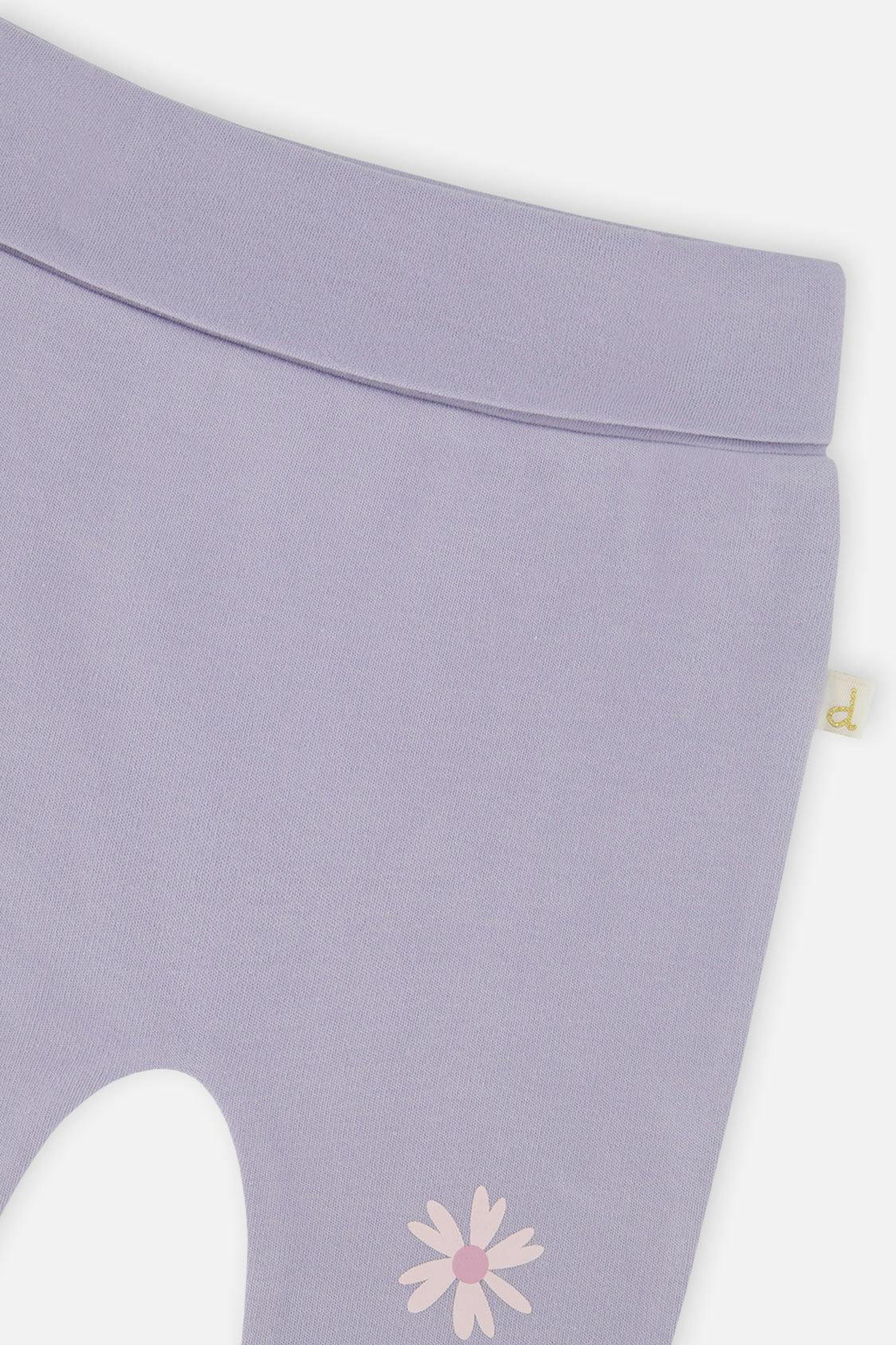Organic Cotton Evolutive Pants Violet