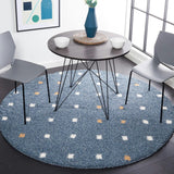 Calico 102 Round Shag