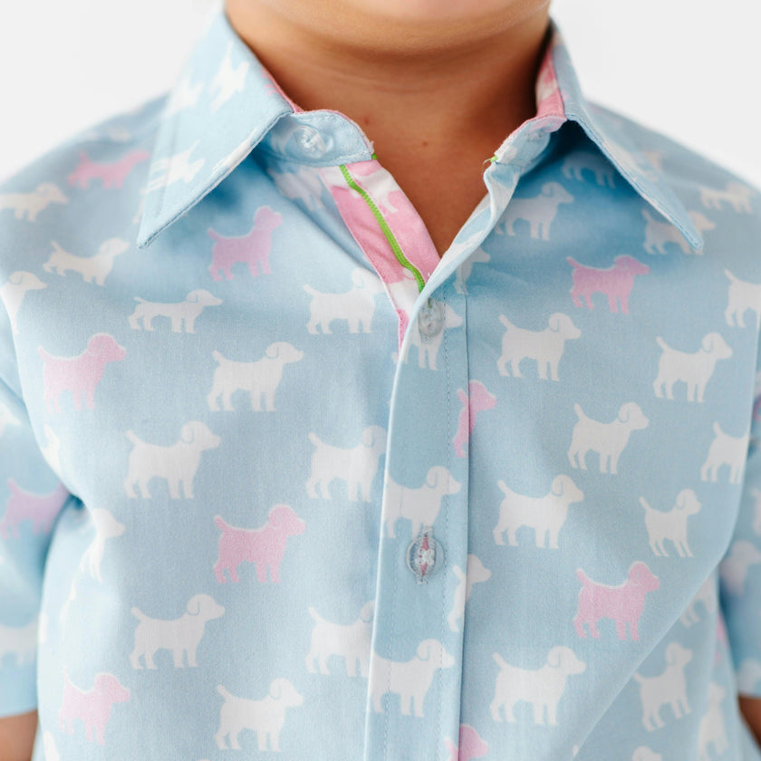 Puppies Shirt in Short Sleeves