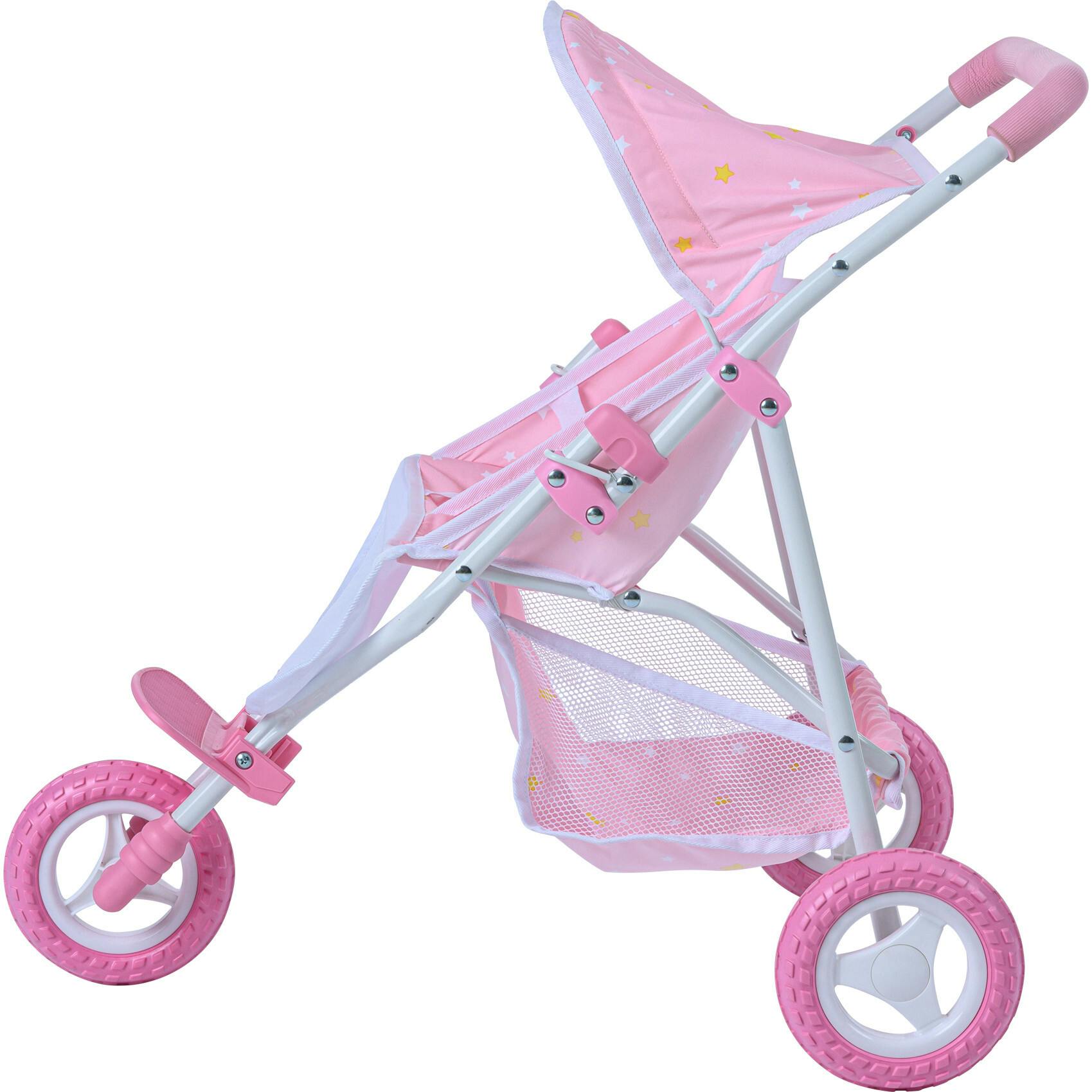 Stars Princess Deluxe Baby Doll Stroller
