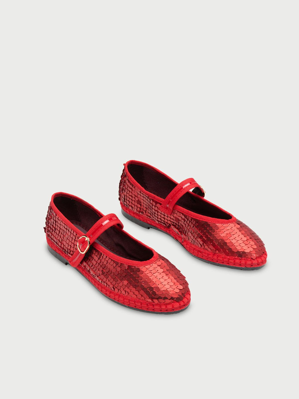 Pierre Sequins Red