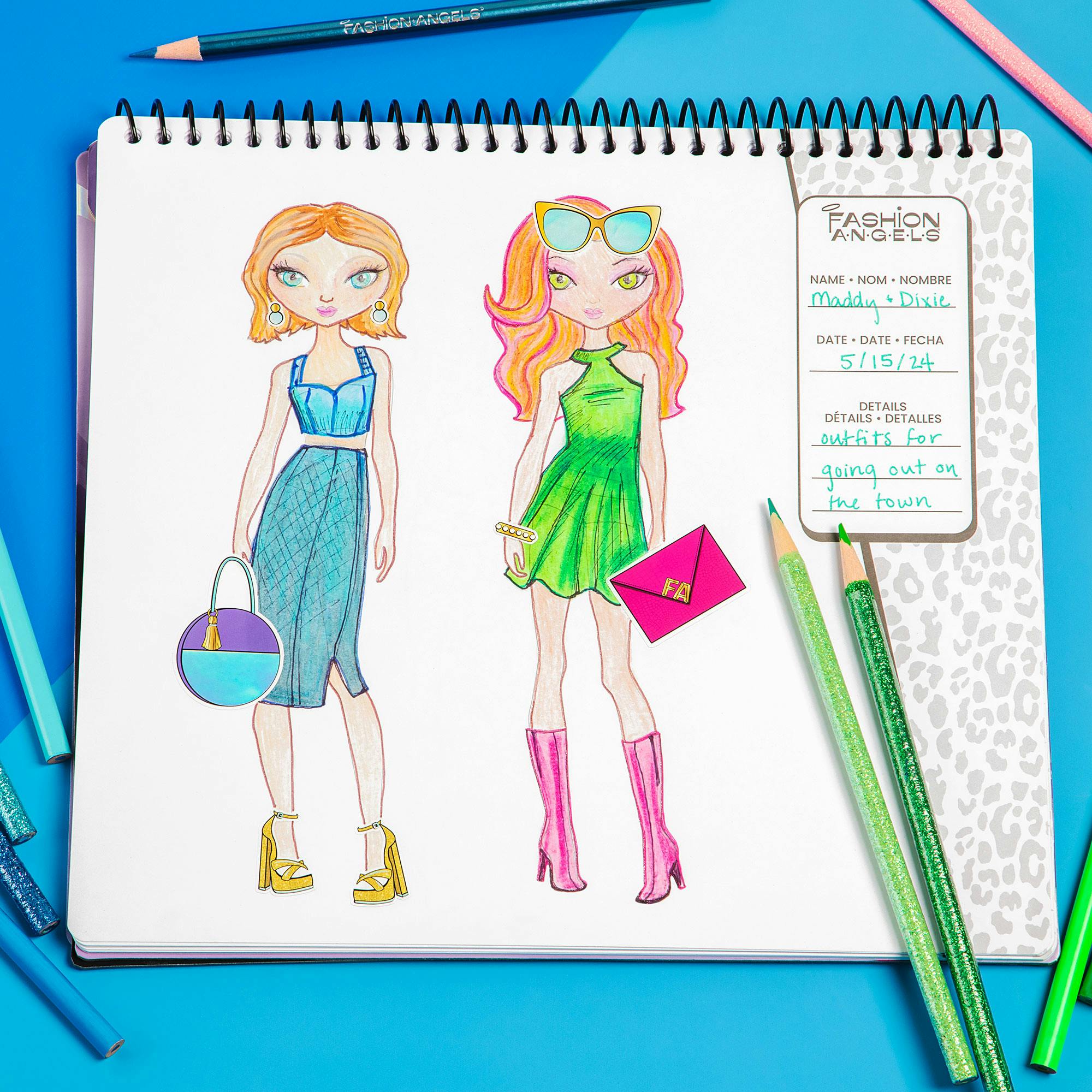 Fashion Design: Sketch Set - Glam