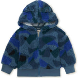 Teddy Fleece Ears Hoodie, Blue