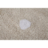 Biscuit Washable Rug