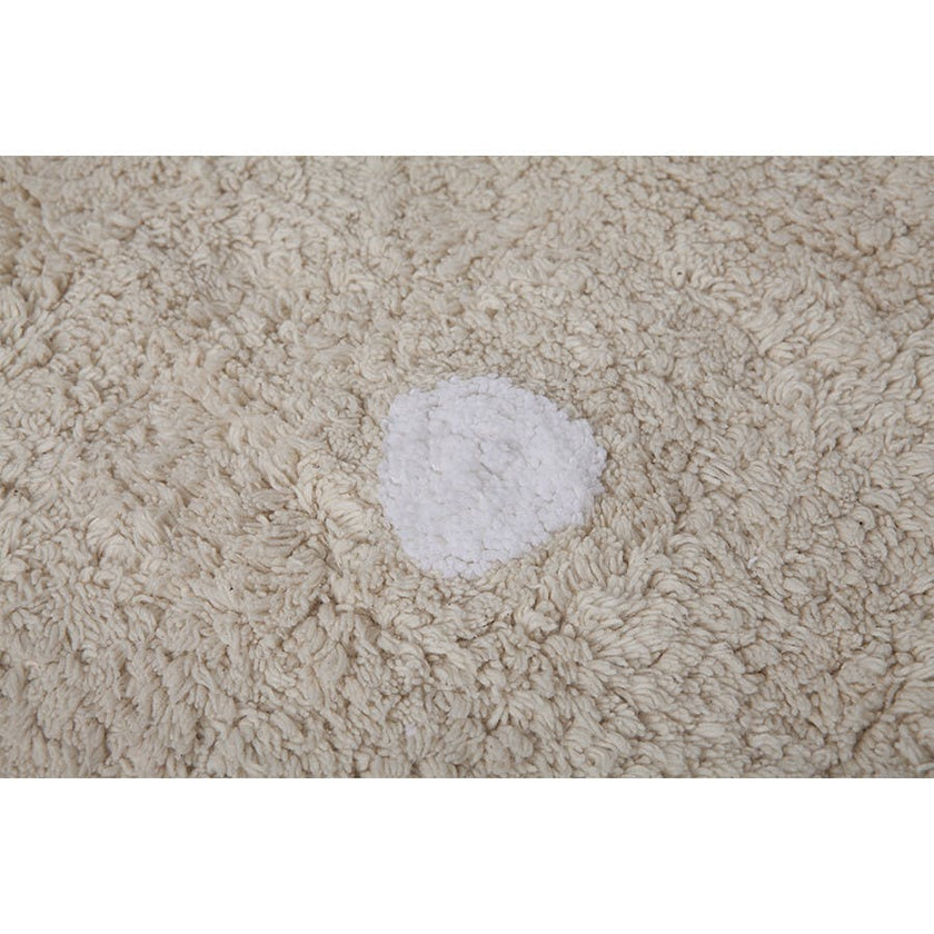 Biscuit Washable Rug
