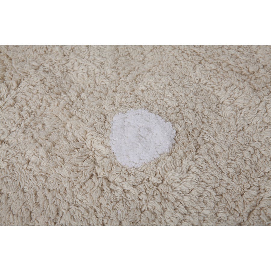 Biscuit Washable Rug