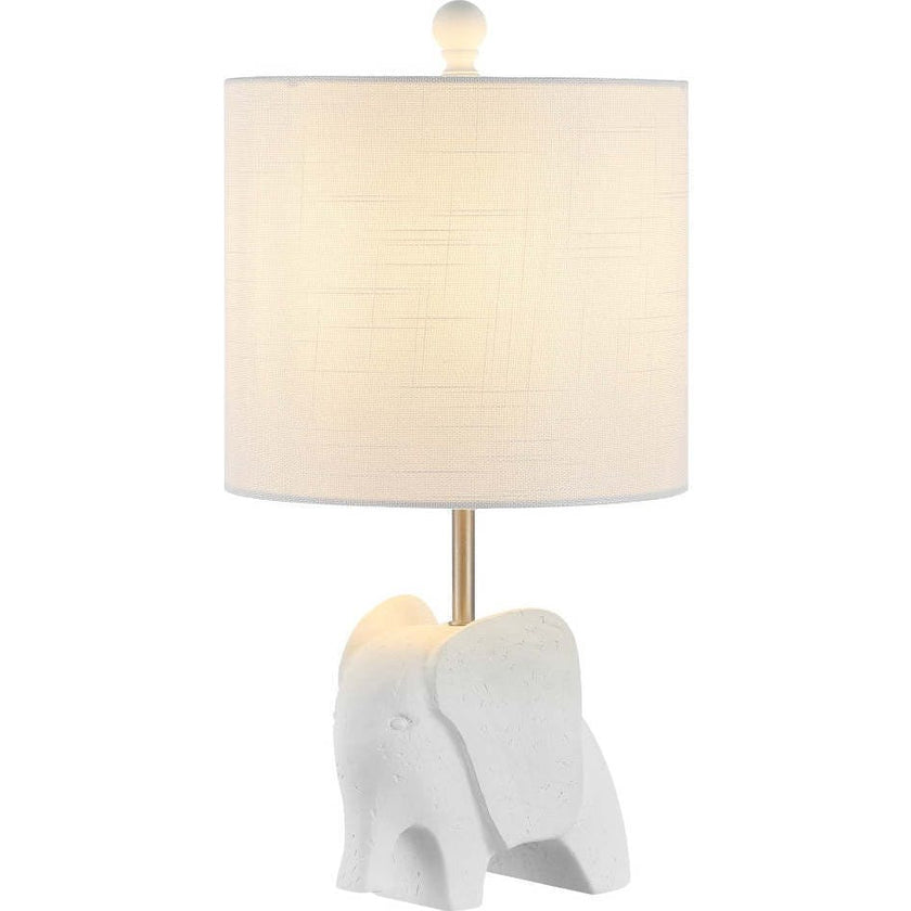 Koda Eclectic Southwestern Resin/Iron Elephant LED Kids Table Lamp
