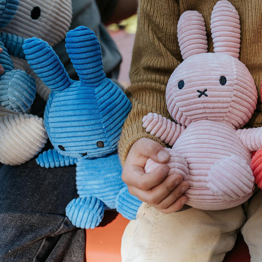 Plush MIFFY ECO Corduroy Aviator Blue 9''
