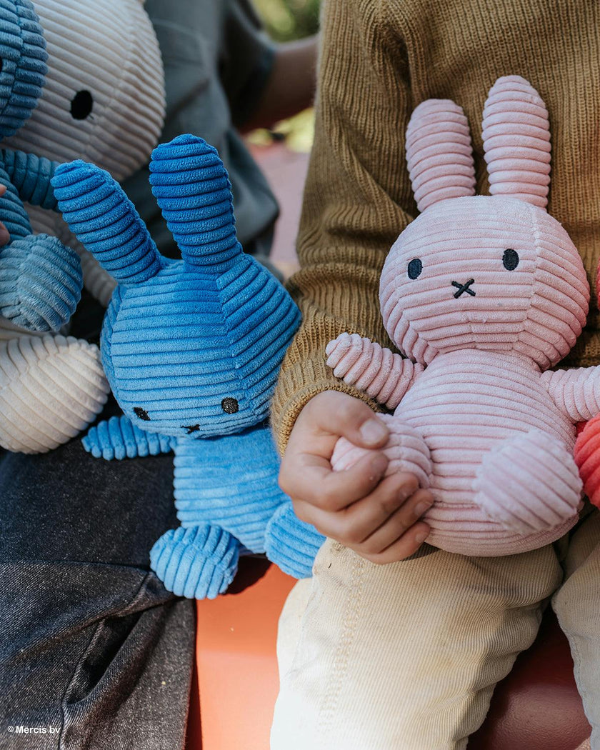 Plush MIFFY ECO Corduroy Aviator Blue 9''