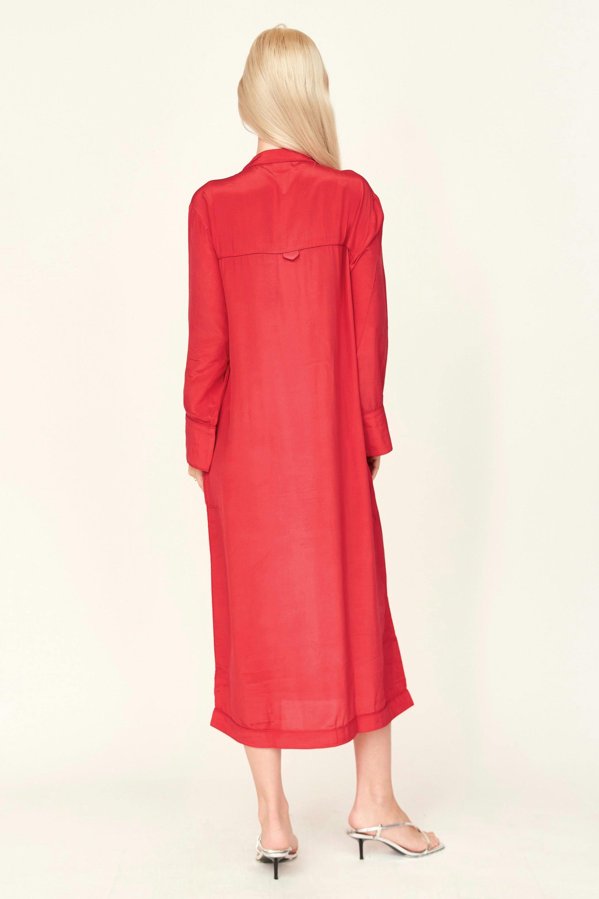 Malmo Dress in Red