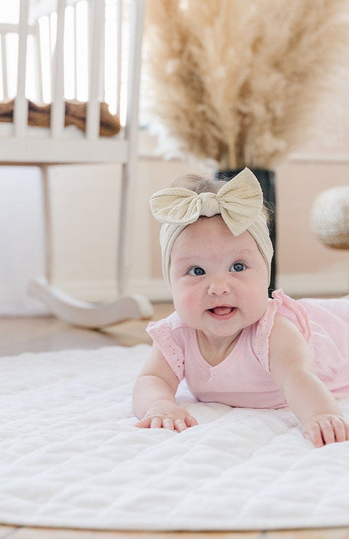 Linen Round Play Mat