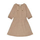 Beach Terry 3-Quarter Sleeve Dress