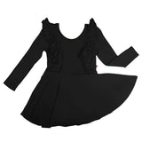 Long Sleeve Ruffle Twirl Dress