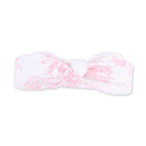 Golf Toile Pink - Knot Headband